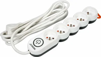 Produktbild von Sthor 5-Steckdosen-Verlängerungskabel / Steckdosenleiste 5.0M