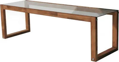 Image de Nanauk - Meuble TV, 130x40x40h cm Chêne Marron, une Étagère
