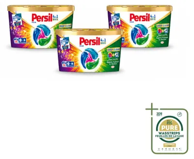 Produktbild von 3 x Persil 4in1 Color Discs Waschmittel für bunte Wäsche - Vorratspackung - 3 Stücke