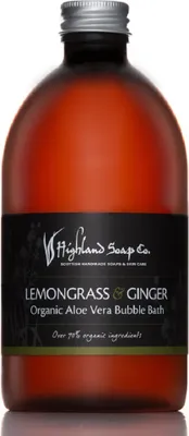 Produktbild von The Highland Soap Company Schaumbad Lemongrass & Ginger 500ml