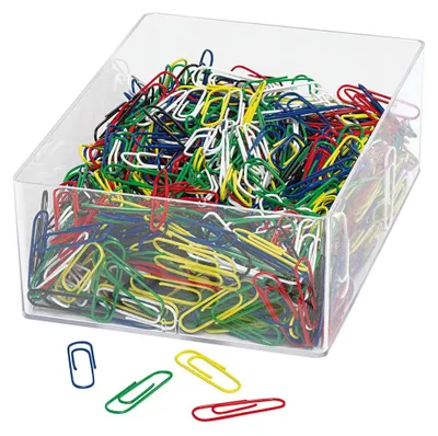 Produktbild von Wedo 901 244699, Metall, Kunststoff, Gemischte Farben, 27 mm, PVC, 1000 Stück(e)