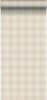Obrázok produktu pre Sanders & Sanders tapeta s kockovaným vzorom béžová 53 cm x 10,05 m