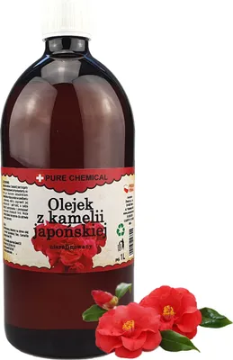 Produktbild von PURE CHEMICAL | Tsubaki-Öl | japanischer Kamelie | unraffiniert | kaltgepresst | 1 L