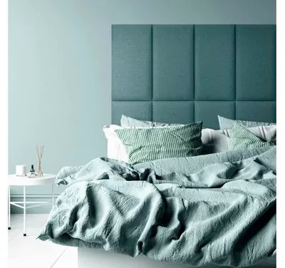 Obrázek produktu pro Čalouněný panel Mollis Salva zelenomodrá 30x60 cm