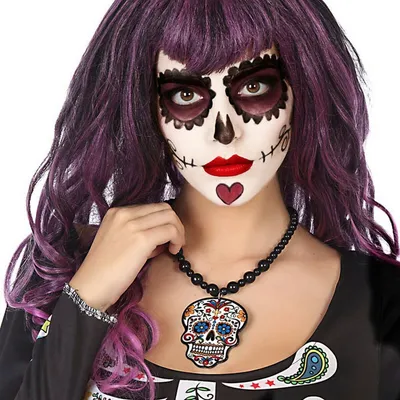 Immagine prodotto di Collana Halloween teschio Messico