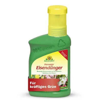 Produktbild von Neudorff Ferramin Eisendünger 250 ml - für Zitruspflanzen, Zierpflanzen und Rasen