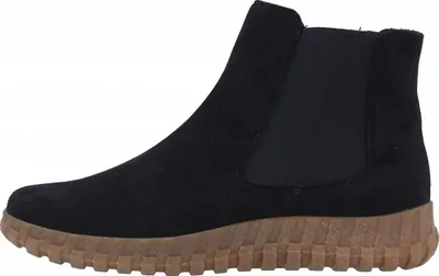 Produktbild von Semler Jenny H Velour midnightblue Stiefelette Blau in Gr. 37.5