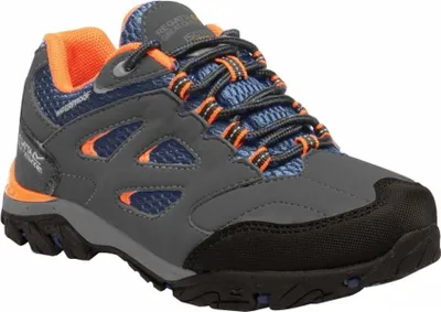 Produktbild von Regatta Kinder Wanderschuhe Holcombe Low RG3621 (30 EU) (Schiefergrau/Orange)