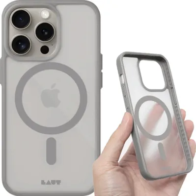 Produktbild von LAUT Huex Protect Case für iPhone 15 Pro Grau iPhone 15 Pro