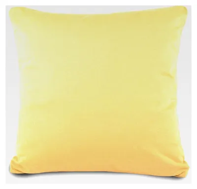 Produktbild von BeNature Kissenbezug Doppelpack 40 x 40 cm Cremegelb Baumwolle Dekokissen Bezug Jersey