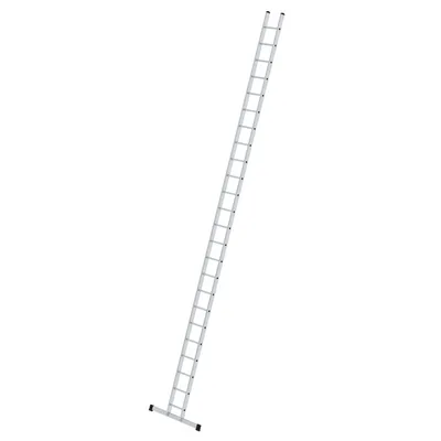 Produktbild von Günzburger Steigtechnik Sprossen-Anlegeleiter 0,35 m breit mit Standard-Traverse 24 Sprossen - 011424