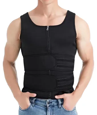 Image de Gilet de sauna en néoprène pour hommes