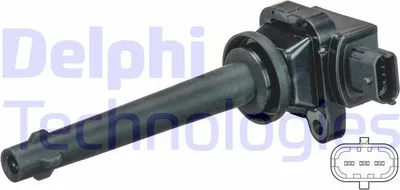 Produktbild von DELPHI GN10800-12B1 Zündspule 12V für NISSAN MICRA II (K11)