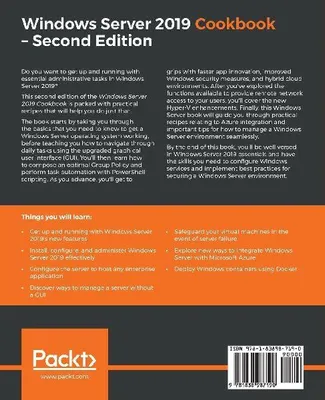 Produktbild von Windows Server 2019 Kochbuch - Zweite Ausgabe