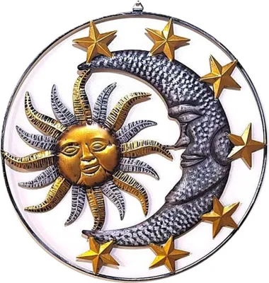 Produktbild von Prodex Sonne mit Mond und Sternen Klein Ø 29 cm A00797