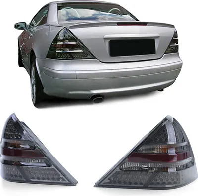 Obrázek produktu pro Sdružená zadní světla LED v černé barvě pro Mercedes SLK R170 z let 1996-2004