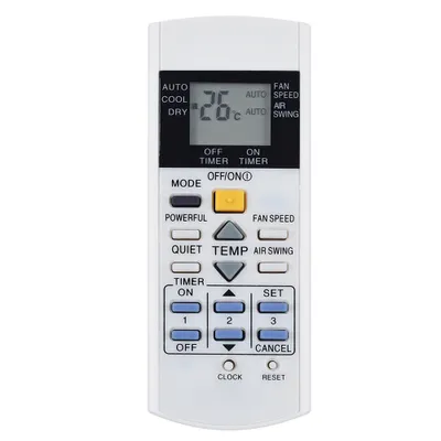 Produktbild von Ersatz-Klimaanlagen-Fernbedienung für Panasonic A75C2606 A75C2628 A75C2656 A75C2632 A75C2656