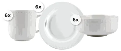 Produktbild von Frühstücks-Set 18 tlg. Sofia