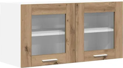 Immagine prodotto di vidaXL Armadio a muro con anta Artisan in rovere e bianco 80 x 31 x 40 cm