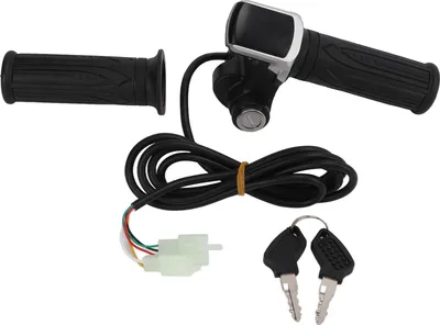 Produktbild von Universeller Elektrofahrrad -Twess -Grip Grip 24 V Power LED -Display mit Schlüssel