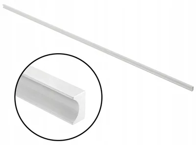 Produktbild von GTV Möbelgriff GROOVE LONG lang modern weiß matt