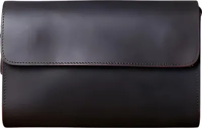 Imagen del producto de CarryQuest® - Clutch vintage para hombre, cuero genuino, color marrón oscuro