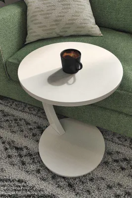 Immagine prodotto di Tavolino di servizio Intergas con rotelle, 38 x 38 x 56 cm, bianco