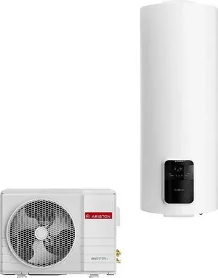 Image de Chauffe-eau thermodynamique mural Nuos Split Inverter Wifi air extérieur - 200 L - ARISTON - 3069762