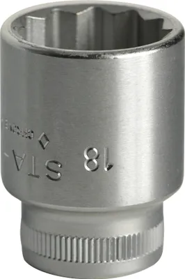 Image de Douille 45 3/8 pouce 12 pans SW 18mm L.32mm STAHLWILLE