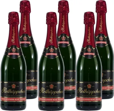 Produktbild von Rotkäppchen Flaschengärung Rosé (6 x 0,75L)
