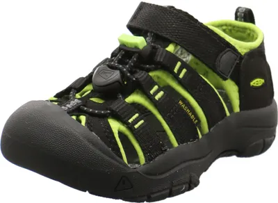Produktbild von Keen Jungen Trekkingsandale Newport H2 schwarz/grün