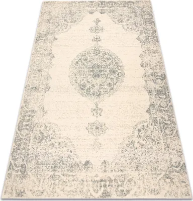 Produktbild von Wollteppich ABBY 486.24.LA100 OSTA Ornament, Rahmen Klassisches beige / blau beige 240x340 cm