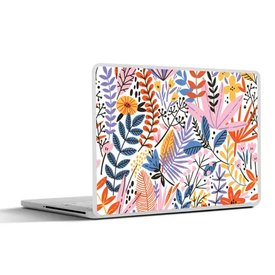Produktbild von MuchoWow® Laptop Aufkleber Sticker Cover Sommer - Blätter - Pflanzen 30x22 cm - Laptop-Sticker