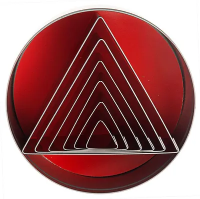Produktbild von Ausstechformen, dreieckig, glatt
