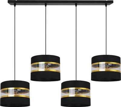 Produktbild von Deckenleuchte Hängeleuchte Kronleuchter Stoffschirm Modern