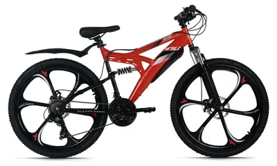 Produktbild von WYLD Mountainbike Fully 26'' Bliss schwarz-gelb 21 Gänge RH 47 cm Magnesium-Laufräder WYLD 453M, 454M