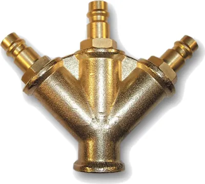 Produktbild von Druckluftverteiler 3/8" mit Stecknippel 3-Fach