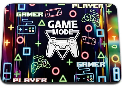 Zdjęcie produktu dla PODKŁADKA POD MYSZKĘ 36 x 29 - GAMER GAMEPAD GAMBLING GRY