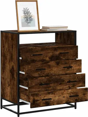 Produktbild von "im " Schubladenschrank Räuchereiche 70x41x83,5 cm Holzwerkstoff - Kommoden CC23640