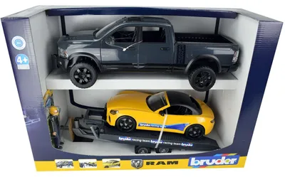 Productafbeelding van RAM 2500 Power Wagon en Roadster, team Bruder Racing