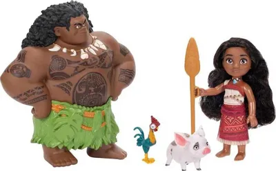 Immagine prodotto di Jakks Pacific - Disney Vaiana Moana 2 Figurki Vaiana i Maui 15cm w blisterze