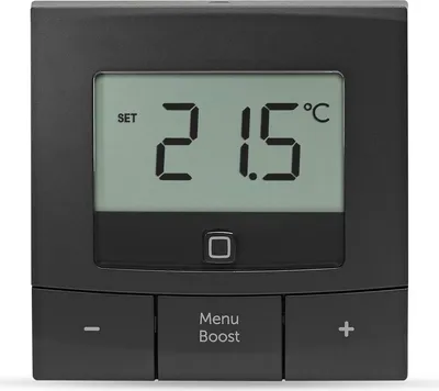 Produktbild von Homematic IP Wandthermostat Basic, Smart Home, digitales Thermostat, Temperaturmessung, anthrazit, 160554A0
