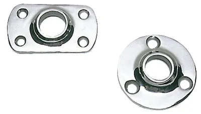 Obrázok produktu pre Držiak zábradlia, obdĺžnikový 60° 25 mm, 1 kus