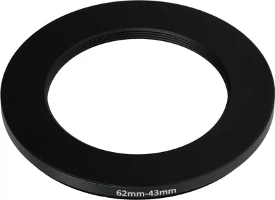 Produktbild von vhbw Step-Down-Ring Adapter 62 mm auf 43 mm für Kamera Objektiv - Filteradapter Metall