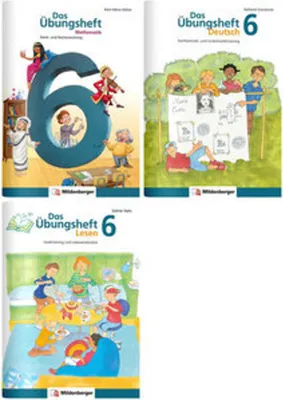 Produktbild von Sicher ins 7. Schuljahr - Sparpaket: Rechnen - Schreiben - Lesen - Grammatik · Klasse 6, 3 Teile