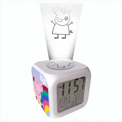 Produktbild von Digitaluhr mit Wecker Peppa Pig PP17073 KiDS-Lizenzierung