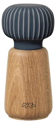 Immagine prodotto di Kähler Hammershøi, mulino decorativo, altezza 14 cm, colore grigio antracite
