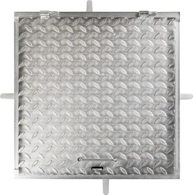 Image de Couvercle de regard MC60, 600x600 mm, galvanise, max. 150 kg