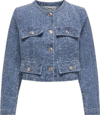 Produktbild von ONLAMAYA LS DNM JACKET QYT Medium Blue D XL