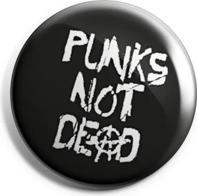 Produktbild von Punks not dead - Button